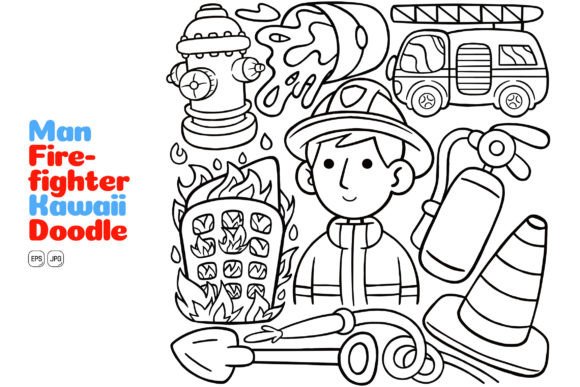 Adorable Heroics: Using Kawaii Firefighter Art in Design