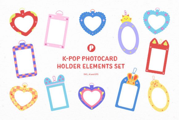 Elevate Your Collection: The K-Pop Photocard Holder Element Set